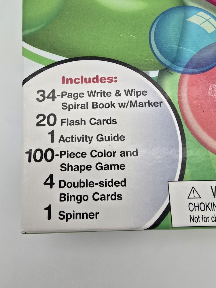 Learning Resources Pop For Color And Shapes Learning Activity Set Reusable Game