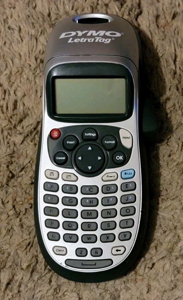 Dymo LETRA TAG HANDHELD LABEL MAKER Tested Works