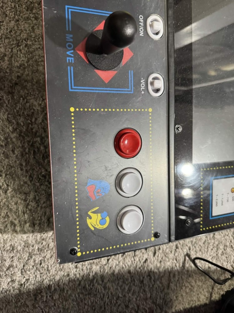 Arcade1Up PAC-MAN Deluxe Arcade encoder SCREEN Control deck pcb panel monitor 1u