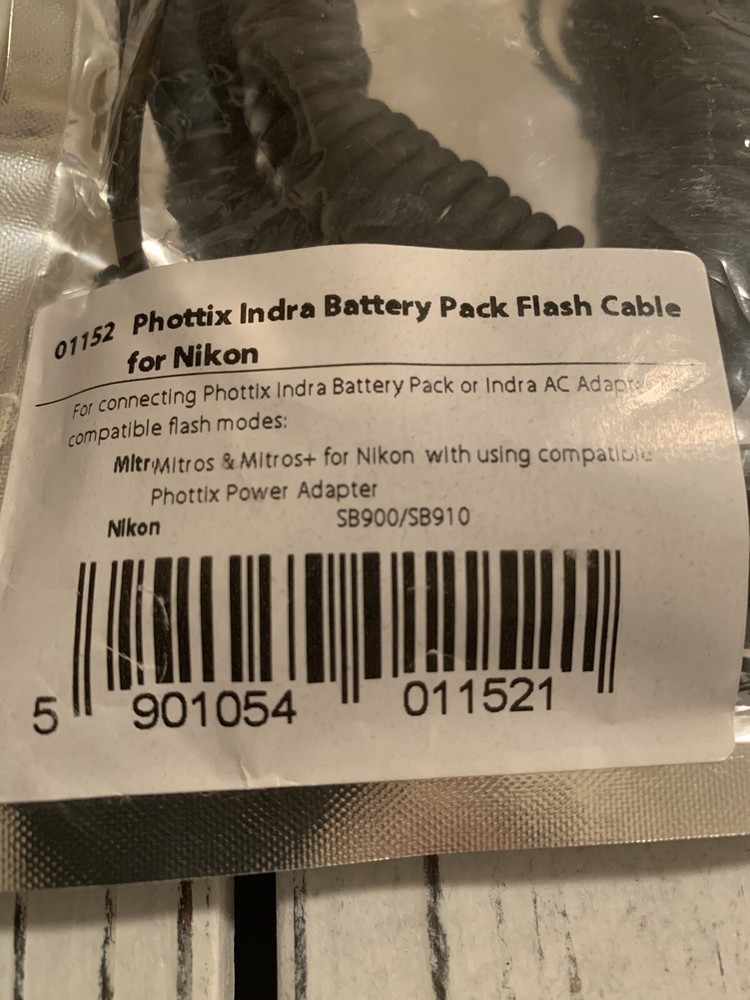 Phottix Indra Flash Cable For Nikon