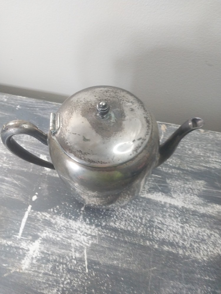 Antique Silver Plate Tea Pot