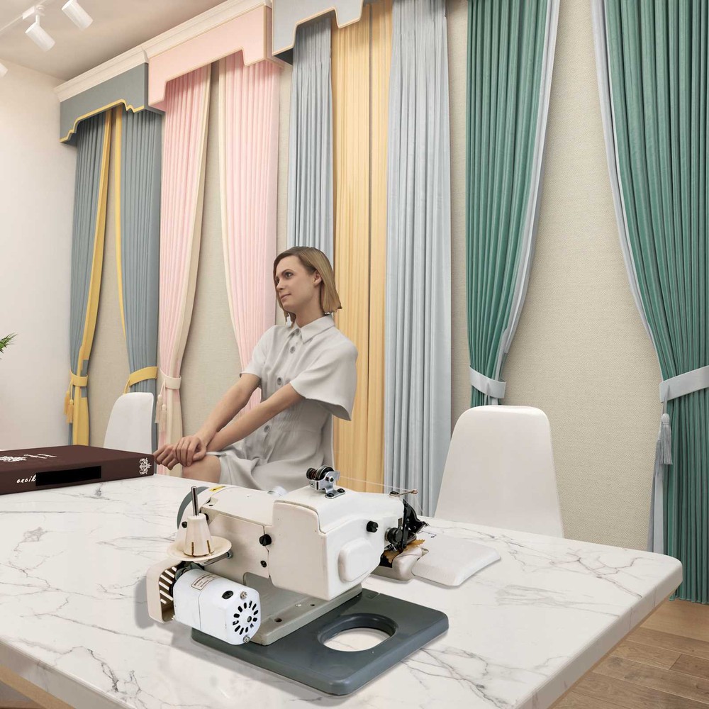 Desktop Blindstitch Sewing Machine 110V Blind Stitch Hemming Sewing Machine