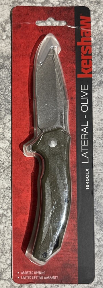 Kershaw Lateral Olive 1645OLX Folding Knife