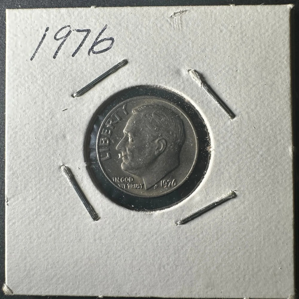1976 Roosevelt Dime Lightly Circulated