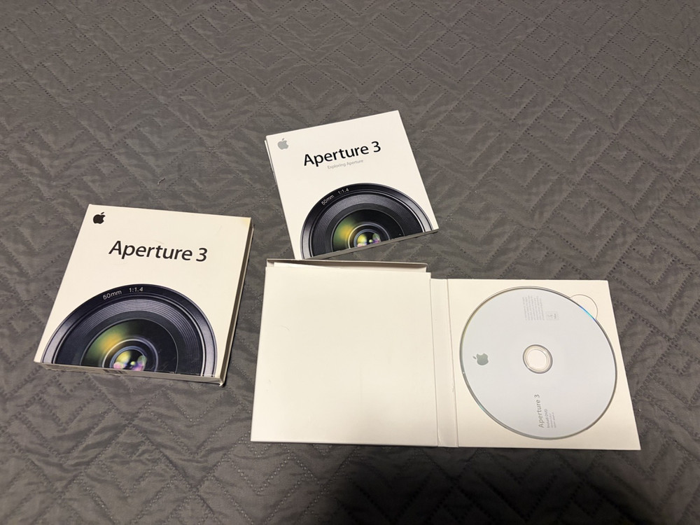 Apple Aperture 3 Software Installation DVD Retail Version V3.0