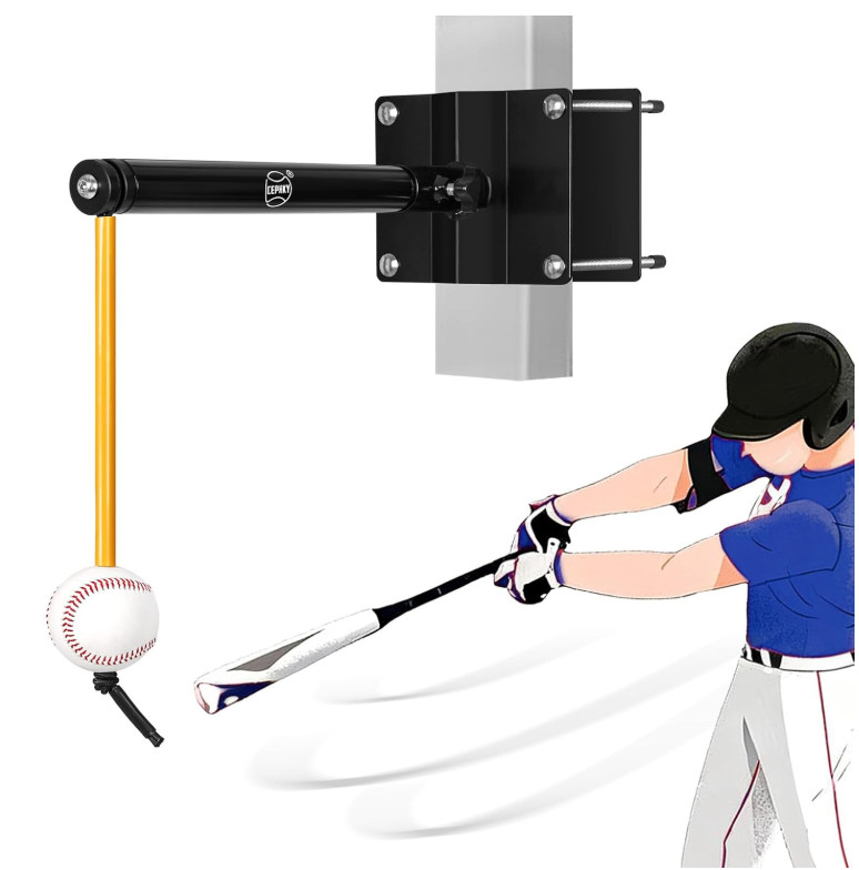 Baseball & Softball Batting Trainers for Beginners and Pros, Locking Post Style