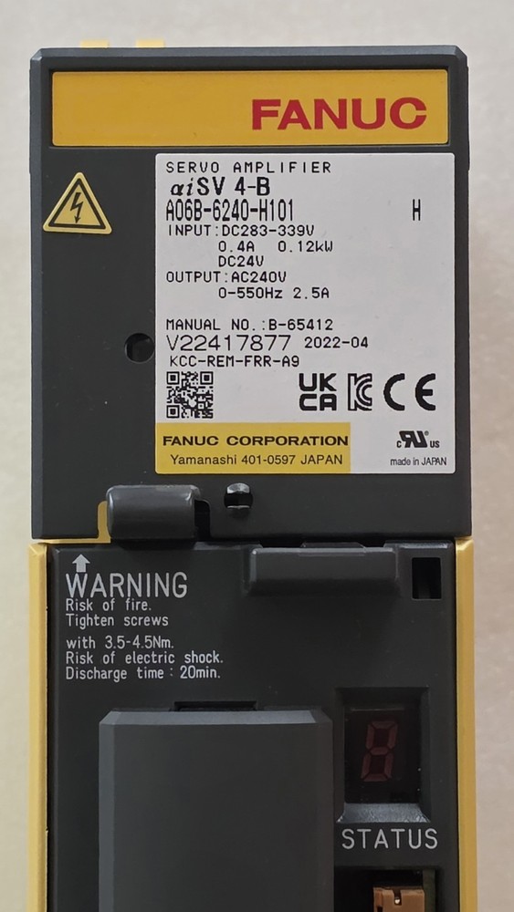 Fanuc Single Channel Servo Amp