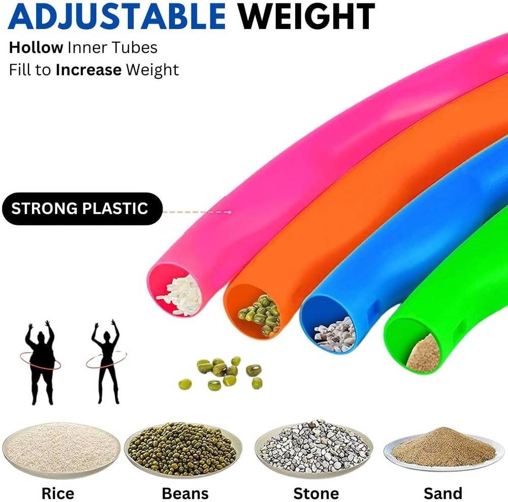 Kids Detachable Plastic Exercise Hoop 32"