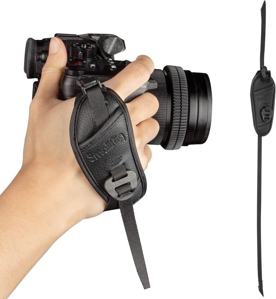 Camera Cage Wrist Strap, Hand Strap with Quick Adjustable and Detachable Design