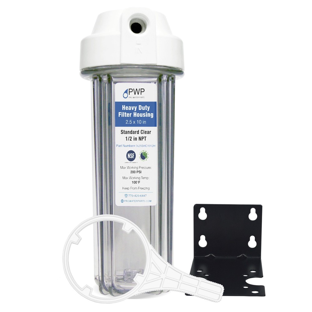 RV Filter Housing Replacement with Bracket and Wrench for FRE-10-Housing