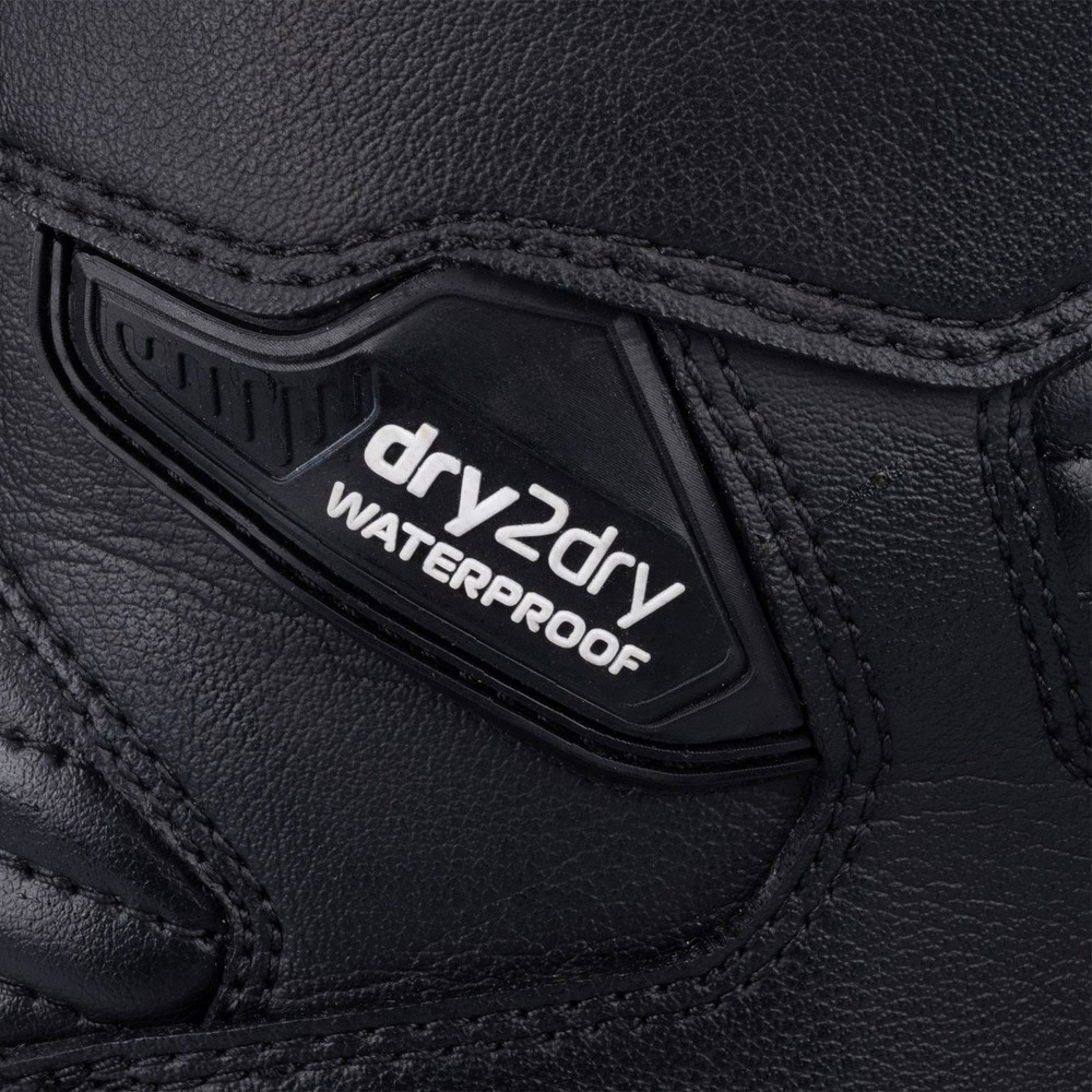 Oxford Products Code 1.0 Mid D2D Motorcycle Boots Black White