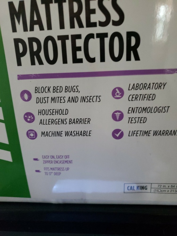 Terminix Ultimate Bed Bug Mattress Protector Cal-king