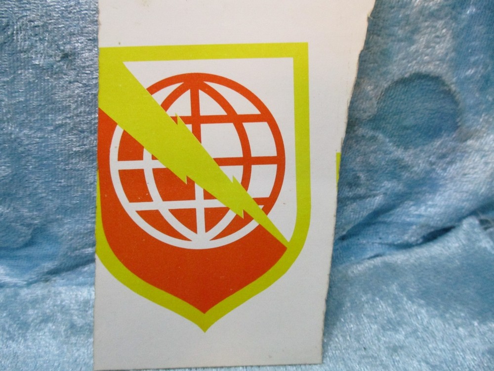 9th Signal Command Military Sticker