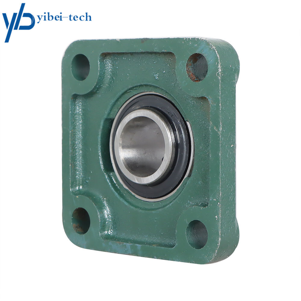 UCF205-16 Solid Base Pillow Block Flange Mounted Bearing 1" Bore 4 Bolt (2 Pcs)