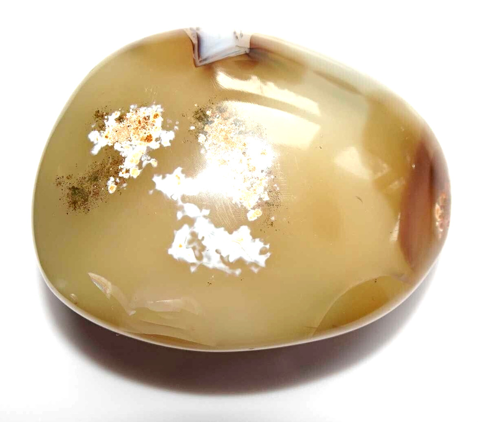 Dendritic Agate Polished Palmstone Madagascar sc750k