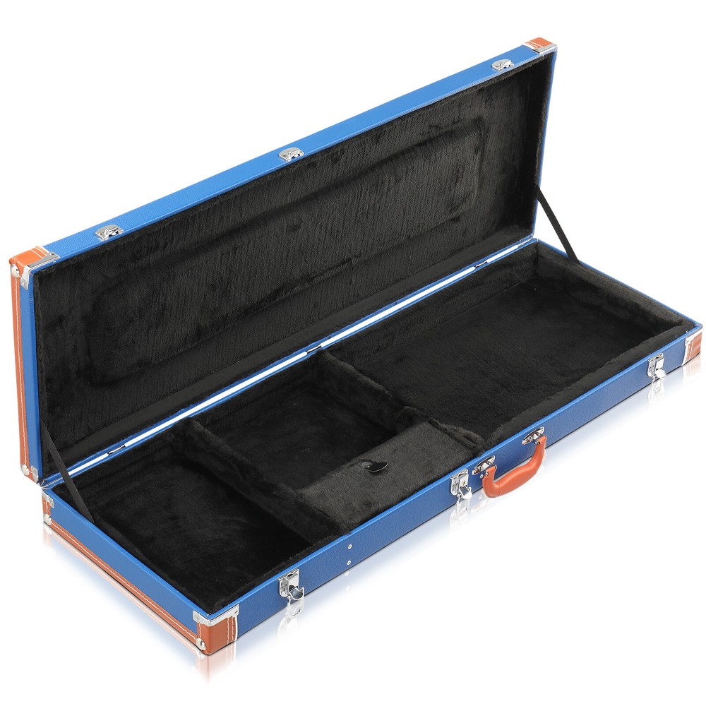 Glarry 39" Electric Guitar Hard-Shell Protective Case with Lock Latch Padding