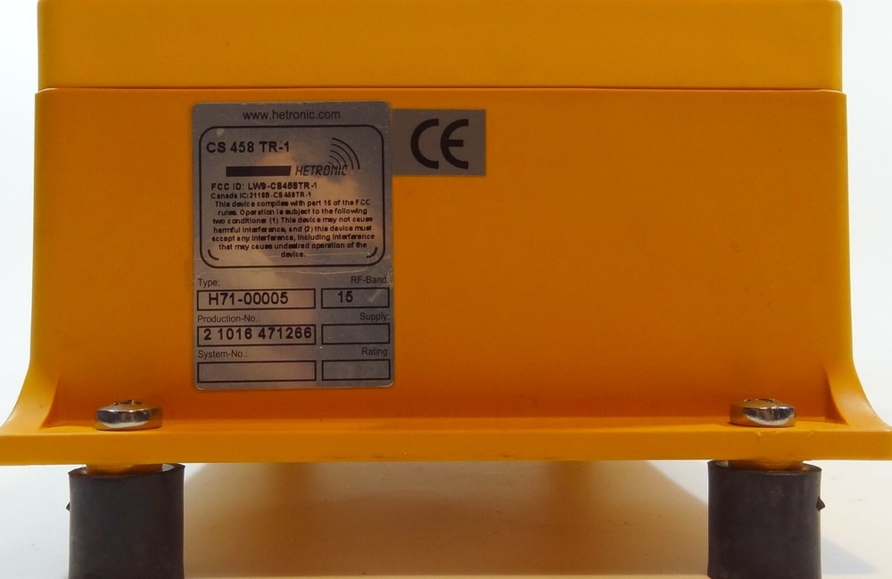 Hetronic H71-0005 Transceiver CS458TR-1