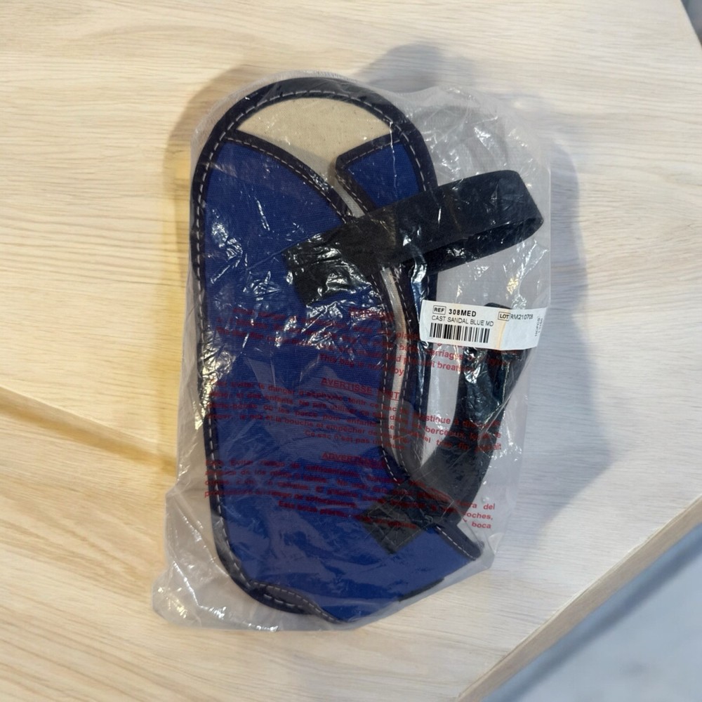 OSSUR CAST SANDAL BLUE 308MD Medium