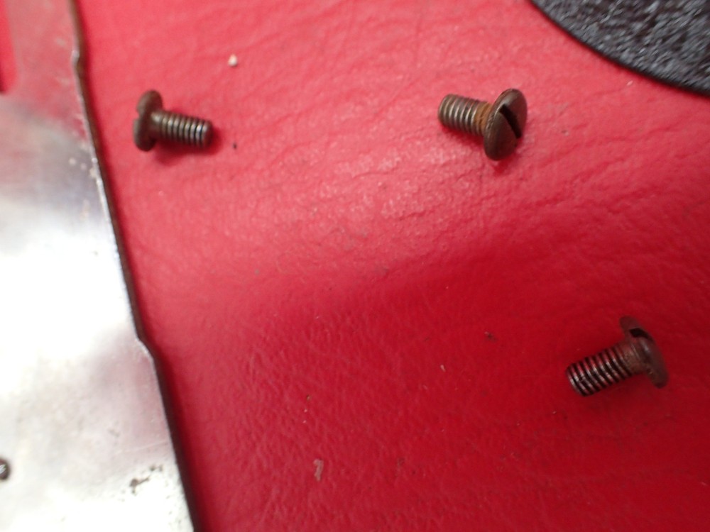 Vintage Franklin LONG SHUTTLE Sewing Machine Bobbin Needle Front & Side Plates