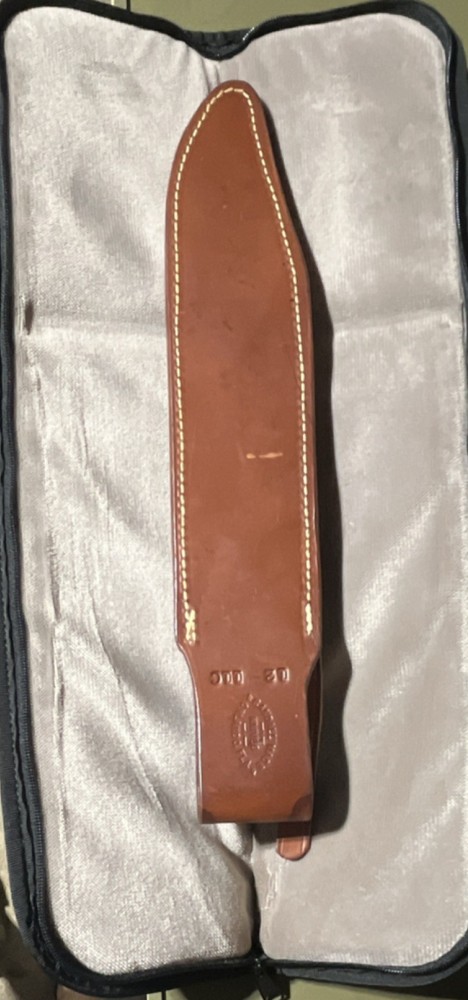 Randall Model 12-11C Yellow Micarta Handle