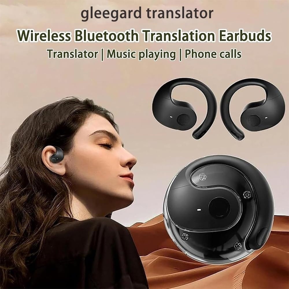 Translator Earbuds 150 Languages Real Time Translation Bluetooth 5.4 Headset US