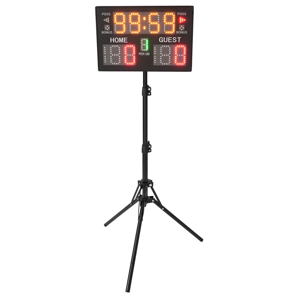 Freestanding LED Scoreboard Electronic Digital Scoreboards with Timer Clock