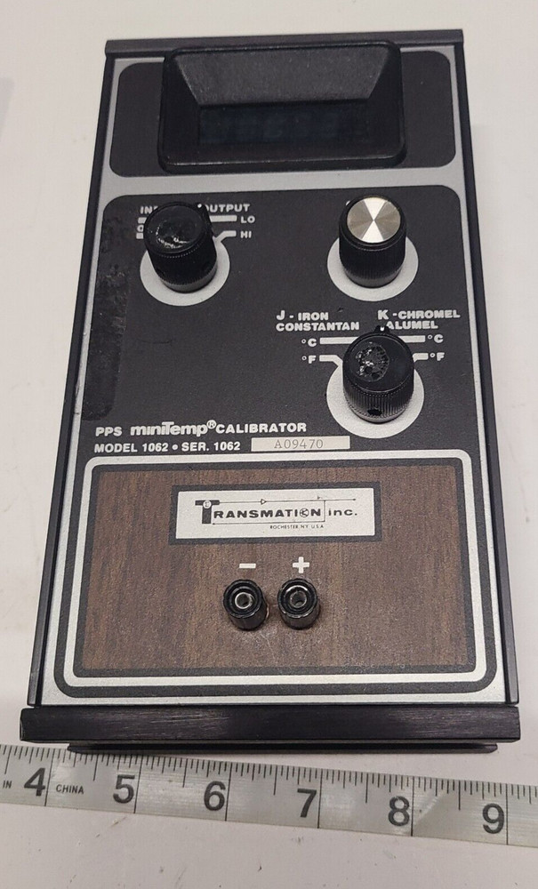 Transmation 1602 PPS mini Temp Calibrator