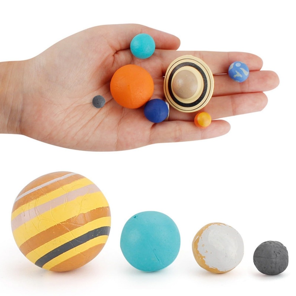 9 Piece Universe Planet Solar System Model Nine Planets Model Solar System Pl...