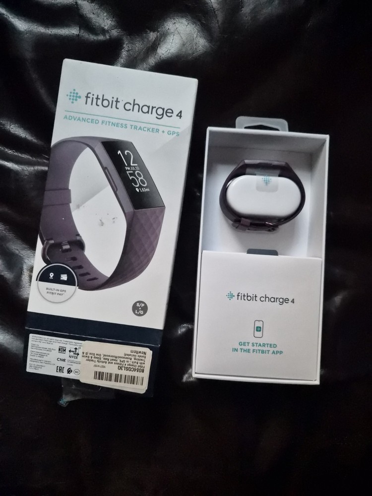 Fitbit - Charge 4 Activity Tracker GPS + Heart Rate - Rosewood