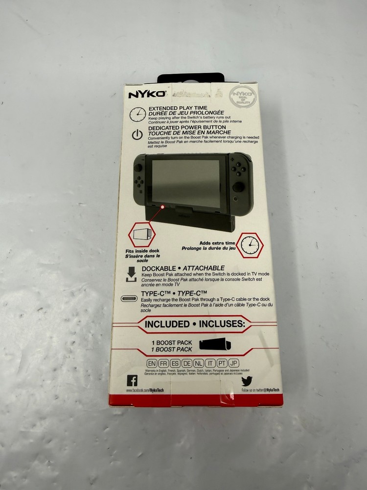 Boost Pack - Dockable Battery Pack For Nintendo Switch - Nyko
