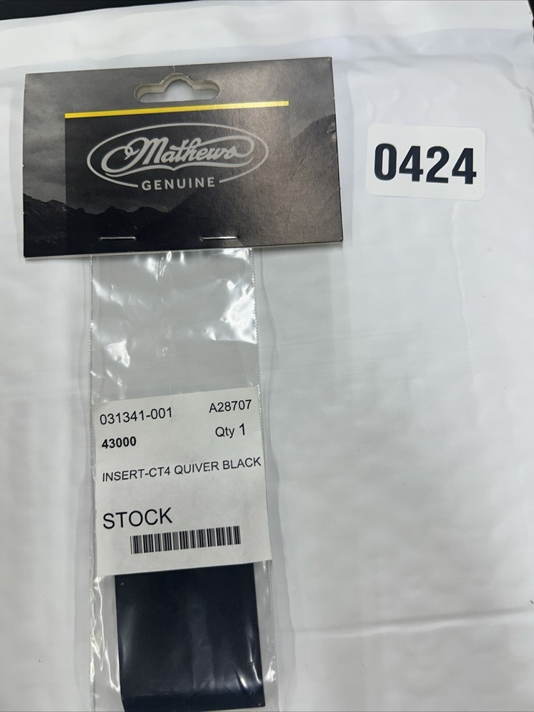Mathews Archery Insert CT4 Quiver Black -item 424