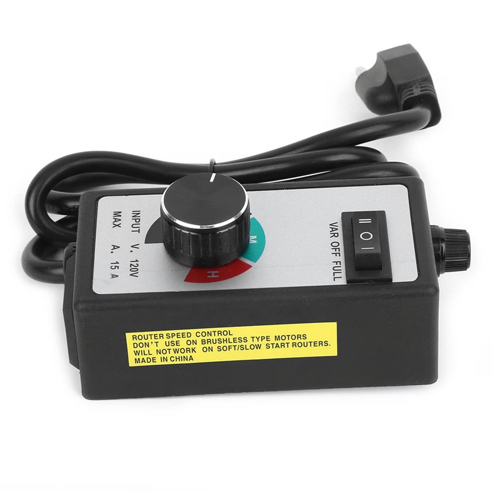 Variable Fan Speed Controller 1800W For Hydroponic Inline Fan Exhaust US Plug