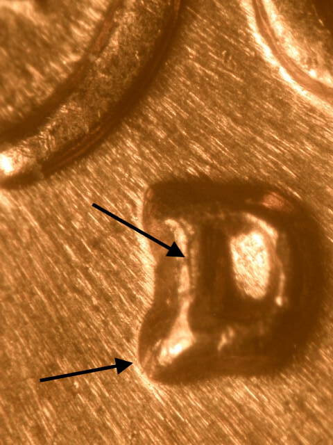 1960-D WRPM#78 D/D Tilted Ch/Gem BU/Uncirculated Red Lincoln Cent Error