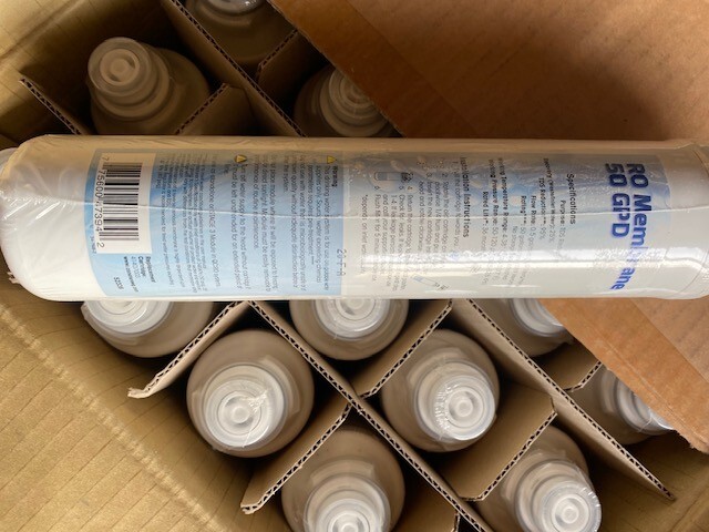 (1) Aqua Flo 41407003 50 GPD Quick-Change Reverse Osmosis Membrane Replacement