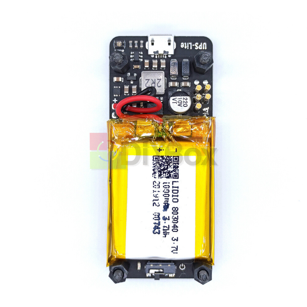 UPS-Lite Power Board With 1000mAh Polymer Lithium Battery For Raspberry Pi Zero