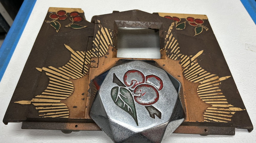 Original Mills Bursting Cherry Slot Machine Lower Casting