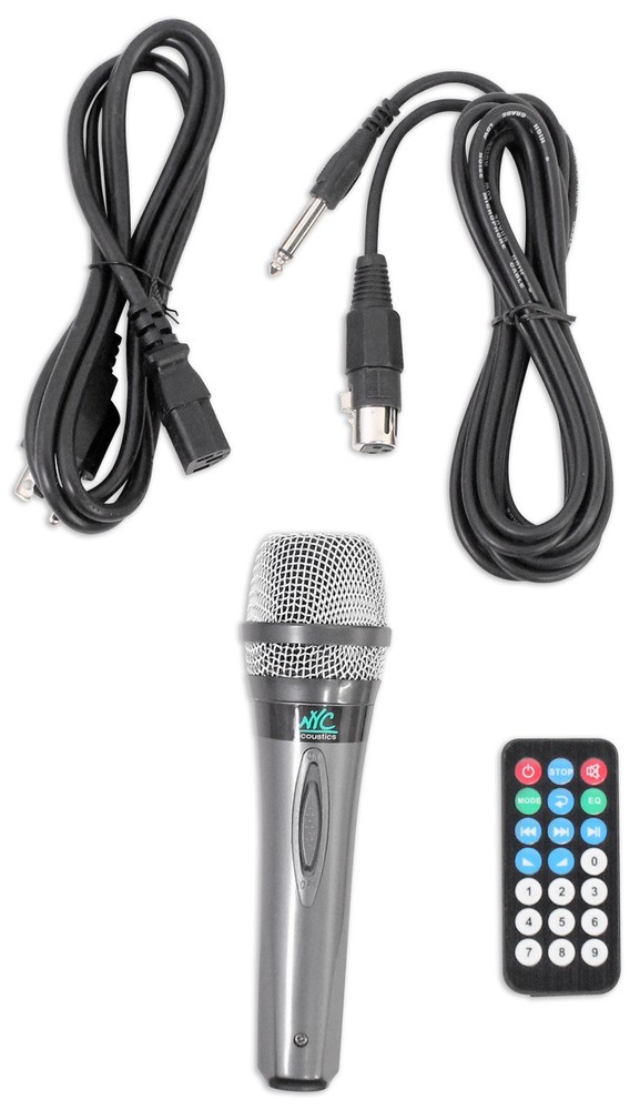 NYC Acoustics 10" Bluetooth Karaoke Machine/System 4 ipad/iphone/Android/Tablet