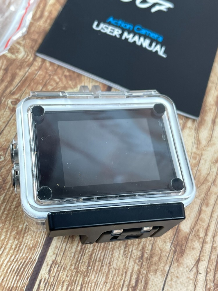 Action Savvy Camera And Attachments 007 New Open box