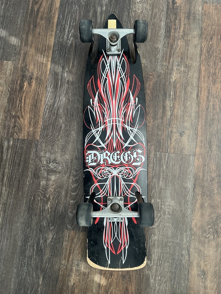 Dregs Weapon Complete Longboard with Dregs Skateboard Wheels
