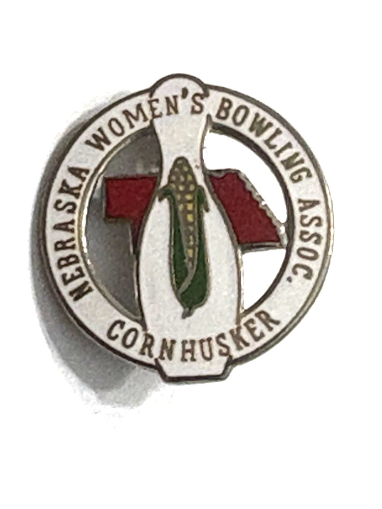 Nebraska Cornhusker WBA Bowling Lapel Pin