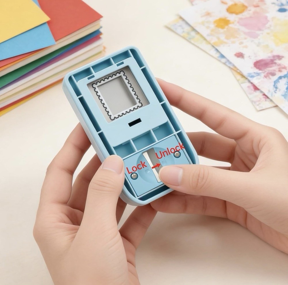 Stamp Punch, Stamp Puncher, 1X0.8inch Rectangular Postage Stamps Puncher