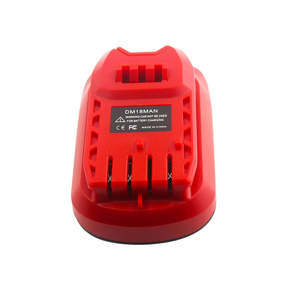 Battery Adapter for DeWalt 18V/20V on Craftsman 20V Flat Pushing Tools - PC+ABS