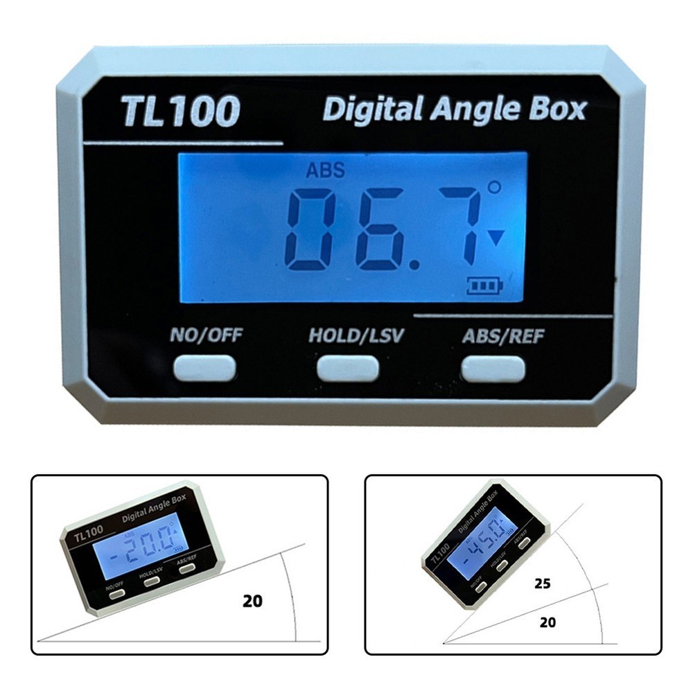 Horizontally Aligned Measurements Made Easy with TL100 Digital Protractor