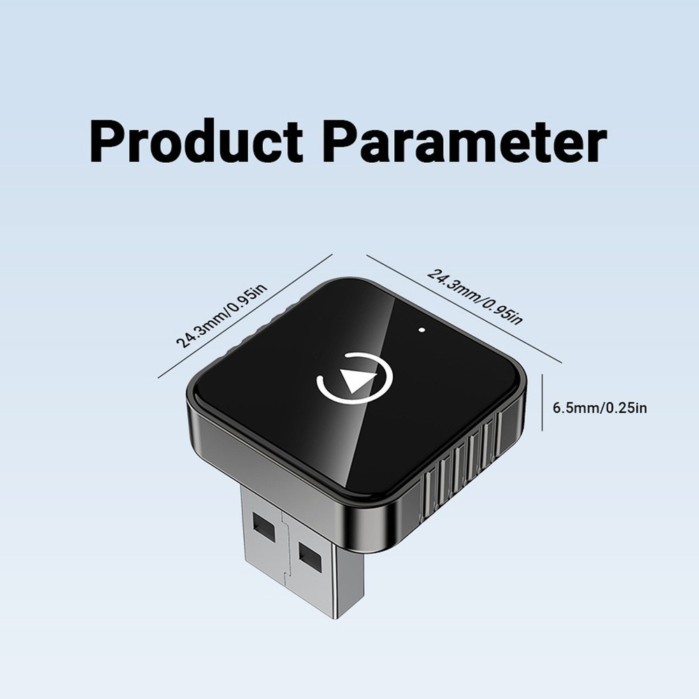 2-in-1 Wireless Carplay Android Auto Adapter Plug&play USB For Iphone Android PA