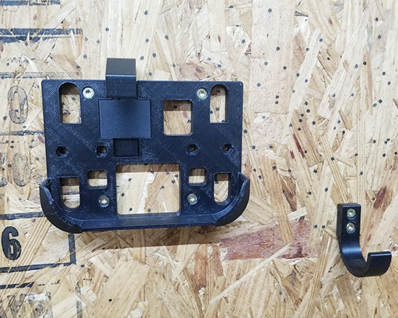 Dewalt DCB115 Charger Wall Mount - Tool Battery Charger Holder