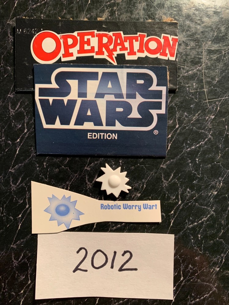 OPERATION  STAR WARS  Robotic Worry Wart   2012  GAME REPLACEMENT PIECE  Hasbro