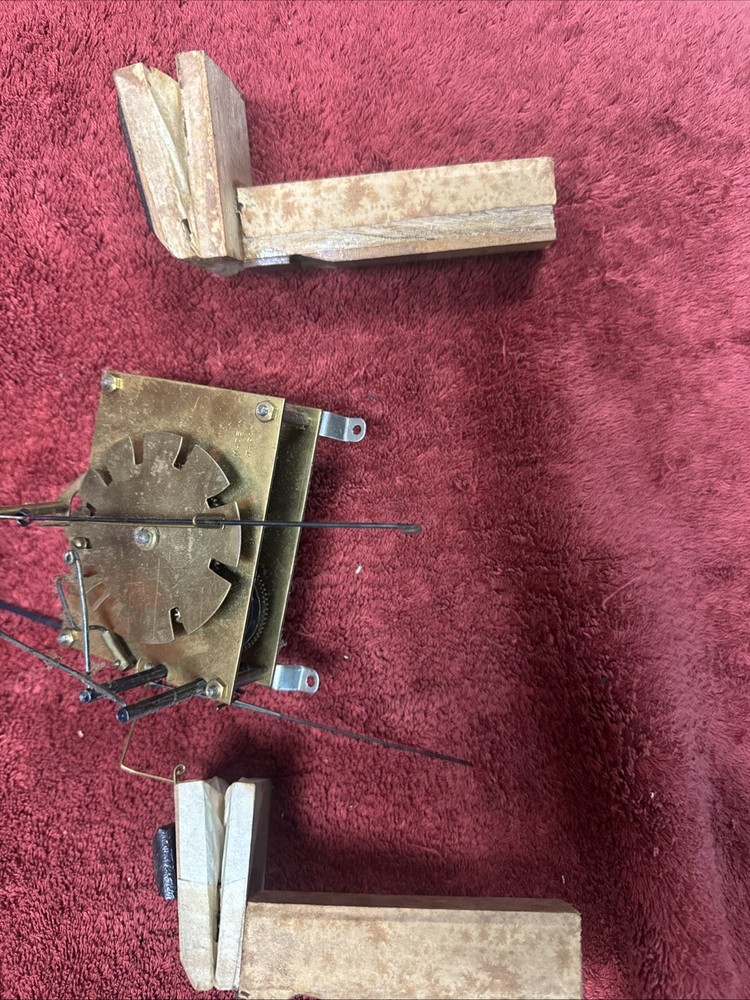 Japanese Cuckoo Clock Movement And Original Bellows