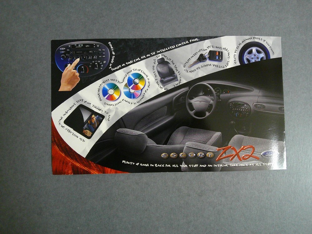 1999 Ford Escort ZX2 Sales Folder