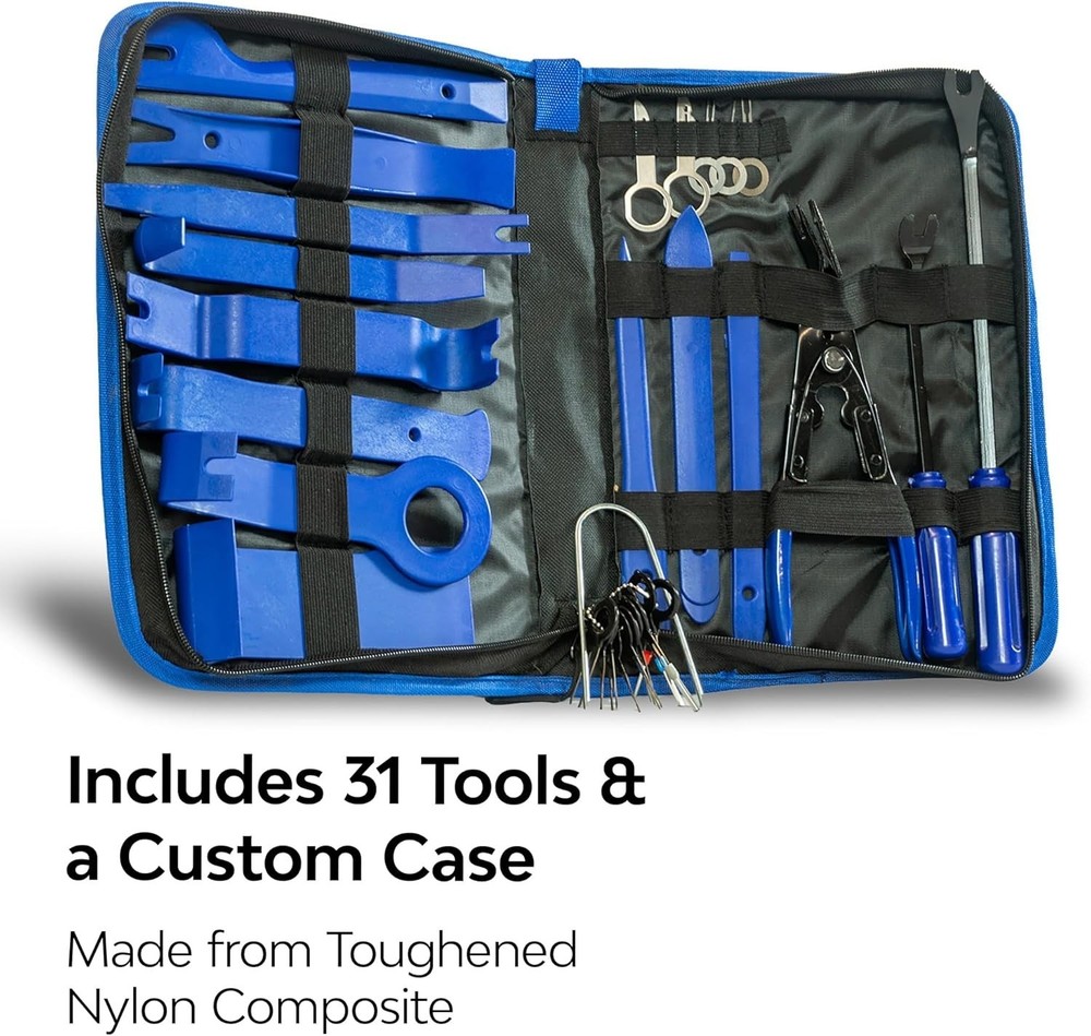 Kit – Easily Remove Interior & Exterior Trims, Moldings, Door Panels, & Dashb...