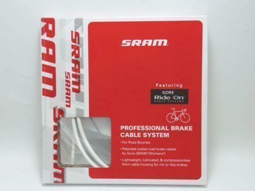 SRAM Ride-On professional brake cable system - coated Gore / White